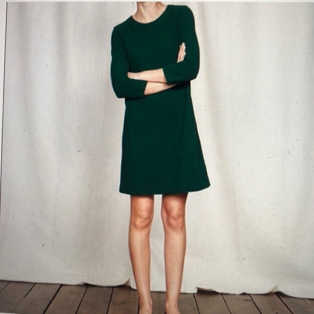 Boden Ribbed Ottoman ALine Dress, Size 8